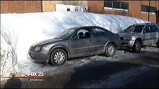 Parking wars: Southie woman's car vandalized over spot | Boston 25 News