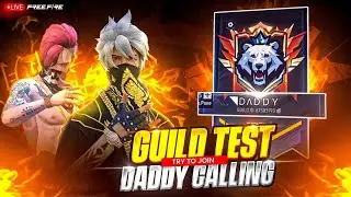 DADDY CALLING IS BACK CS REGION TOP 1!! AAJ HOGA MOUT KA KHEL 🔥#freefirelive #live #daddycallinglive