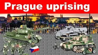 LEGO COBI WW2 Prague uprising 1945 Animation | Pr&aacute;žsk&eacute; povst&aacute;n&iacute; 1945 Animace