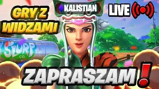 🔴 LIVE Z FORTNITE❄️GRY Z WIDZAMI❄️WBIJAMY RANGI ❄️TRYB KREATYWNY👍🏼