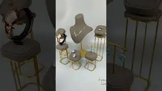 Add beauty to your store with this luxurious jewelry display stand！