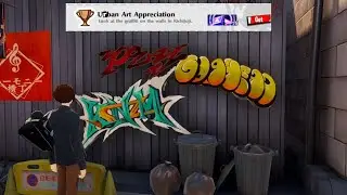 P5X Achievement Guide: Urban Art Appreciation - Look at the graffiti on the walls in Kichijoji