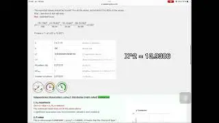 Test of Indipendence (Test of Association) คำนวณโดยใช้ Statskingdom