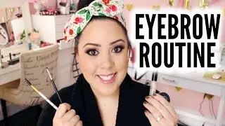 Eyebrow Routine Using Anastasia Dip Brow