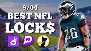 10X PAYOUT! My 3 Best NFL Player Prop Bets Today 9/04 Free Picks! #nfl #prizepicks #podcast #dfs