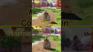 Kizaru Mod Vs Normal Moveset - Onepiece Pirate Warrior 4