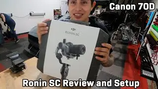 Обзор и настройка Ronin SC с Canon 70D 80D