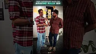 Stop Solving Maths the Hard Way ❌ | Arvind Kalia Sir #jee #jeemains #jeeproblems