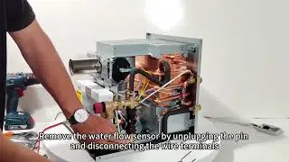 Fogatti RV Tankless Water Heater   Is there any scale stuck on the impeller of the water flow sensor