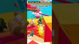 Never Count Me Out | Fall Guys Fail/Win #fallguys #fallguysshorts #fallguyswins #fallguysfails