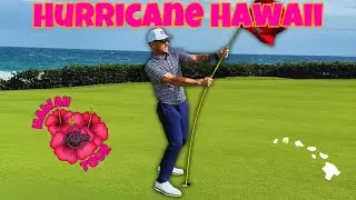 INTENSE WIND ON OCEANSIDE HAWAIIAN COURSE- Hawaii Tour Ep. 2 (Poipu Bay)