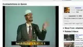 Dr. Zakir Naik On Scientific Theory Of Creation
