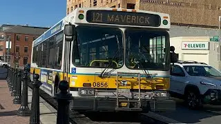 [MBTA] Route 121 (Morning Variant) - Full Outbound Ride | Yoshi&rsquo;s Ride Series [HD]