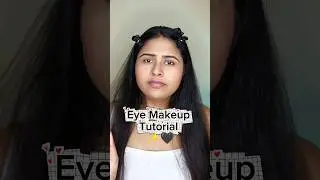 Eye Makeup Tutorial🖤 In My Voice😅 #eyemakeup #eyemakeuptutorial #colouredeyeliner #youtube #viral