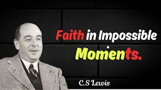 The Shocking Truth About Faith in Impossible Moments That Will Inspire You