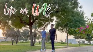 LIFE IN UAE | COME GROCERY SHOPPING WITH US! + AFTERNOON WALK AT THE PARK #marriedlife #livingabroad