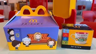 Lets Unbox 10.5$ Friends Meal Box With Me 🔴 Friends Mug + Figure