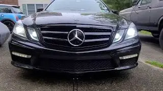 How to change Parking lights LEDs on a Mercedes W212 E63 AMG