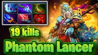 PHANTOM LANCER &ndash; UNSTOPPABLE SAFELANE CARRY 💥