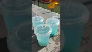 Hazard water looks so good!! #summer #hazardwater #drink #drinkrecipes #friends #noschool #aesthetic