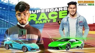 CASETOO VS LIOT | SUPERCARS RACE GREEN VS BLUE LAMBO WHICH IS FASTER ⚡ | PUBGMOBILE BGMI