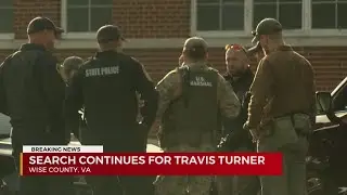 U.S. Marshals, Virginia State Police gather at former Appalachia High School