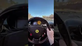 Ferrari 599 In Action🤩 Sound Tho!....😍 @mr.tomford 😍 #shorts #supercars