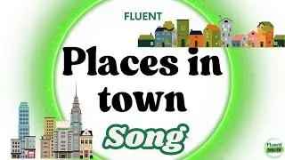 🏙️🎶 Walkin&rsquo; Around Town | Community Places Vocabulary Song for Kids | ESL & Preschool Sing-Along