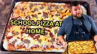Old-School School Pizza (Dad’s Way)
