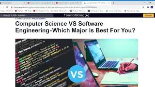 Difference between Software Engineering and Computer Science