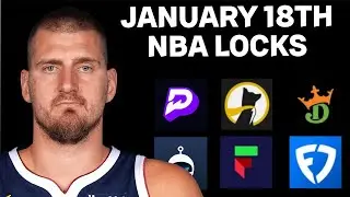NBA PRIZEPICKS TODAY | 6 BEST PROP PICKS | SUNDAY | 01/18/2026 | BEST PROPS | NBA BETTING |