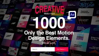Creative Motion Design - After Effects & Premiere Pro Template