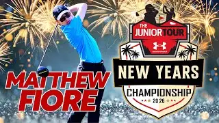 MATTHEW FIORE &bull; 2026 UNDER ARMOUR NEW YEARS CHAMPIONSHIP &bull; The Junior Tour Powered by Under Armour