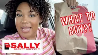 NATURAL HAIR and CURLY HAIR PRODUCTS TO BUY- SALLY BEAUTY 12 DAYS OF CHRISTMAS 2021
