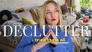 I Tested Every Decluttering Method So You Don't Have To | DECLUTTER MY HOME