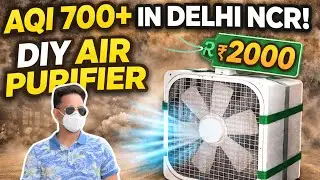 How to Make Air Purifier at Home | Delhi NCR Air is killer 