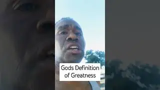 Gods Definition of Greatness #jesus #god #faith #greatness #church