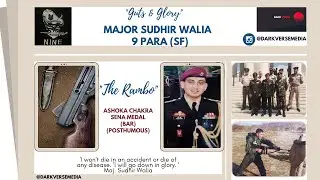 Major Sudhir Walia pentagon speech Ashoka Chakra - 9 Para, Ghost Operators, #indvspak #army #war