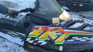 Arctic Cat ZRT600 AAEN Pipes Sounds Comparison