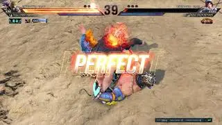 鉄拳8　飛鳥VSキング②　tekken 8 asuka vs king