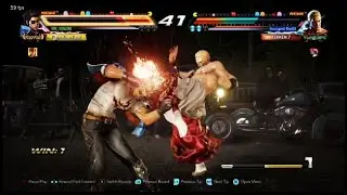 Tekken7|Geese Howard Side step is Broken