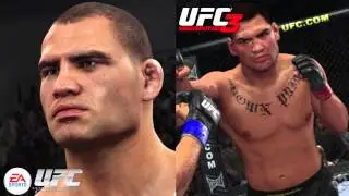 EA SPORTS UFC vs UFC Undisputed 3 - Fighter Graphics Comparison