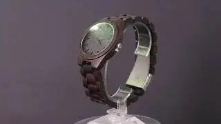 KENON Engraved Wooden Watch for Men
