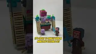 This is the FIRST LEGO Minecraft Legends set!