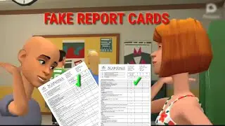 Classic Câillou and Rosie faíled school & make fáke report cards| Grounded S1 EP71