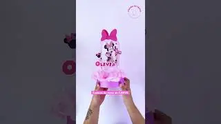 &iexcl;Hace centros de mesa para eventos desde CANVA! ✨ #candybar #manualidades #rincondeideas