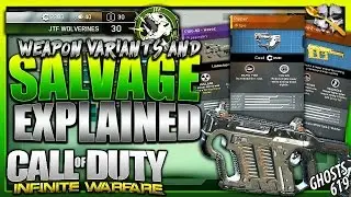 Weapon Variants and Salvage EXPLAINED in Infinite Warfare