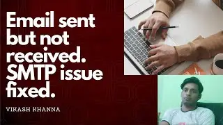 Email sent but not delivered to inbox. Solution