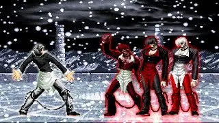 [KOF MUGEN] Boss Orochi Iori CY Vs Red Flame Iori Yagami Team