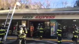 Hess Express fire